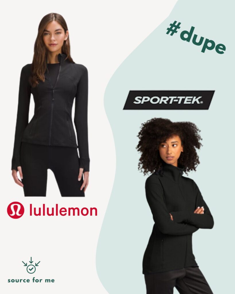 Promotional Product Dupe - Lululemon Active Top - Spor-tek Active Top