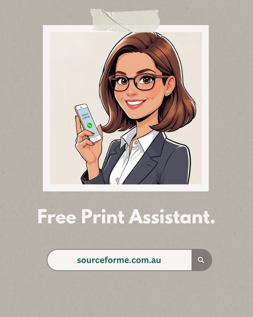 Free Print Assistant By Source For Me Carmen Vitnell Mark 1