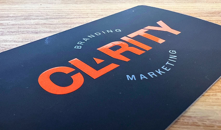 Clarity Branding - Business Cards