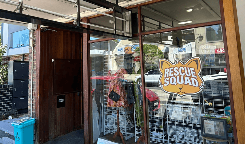 Kitty Rescue Squad - Lightbox Signage